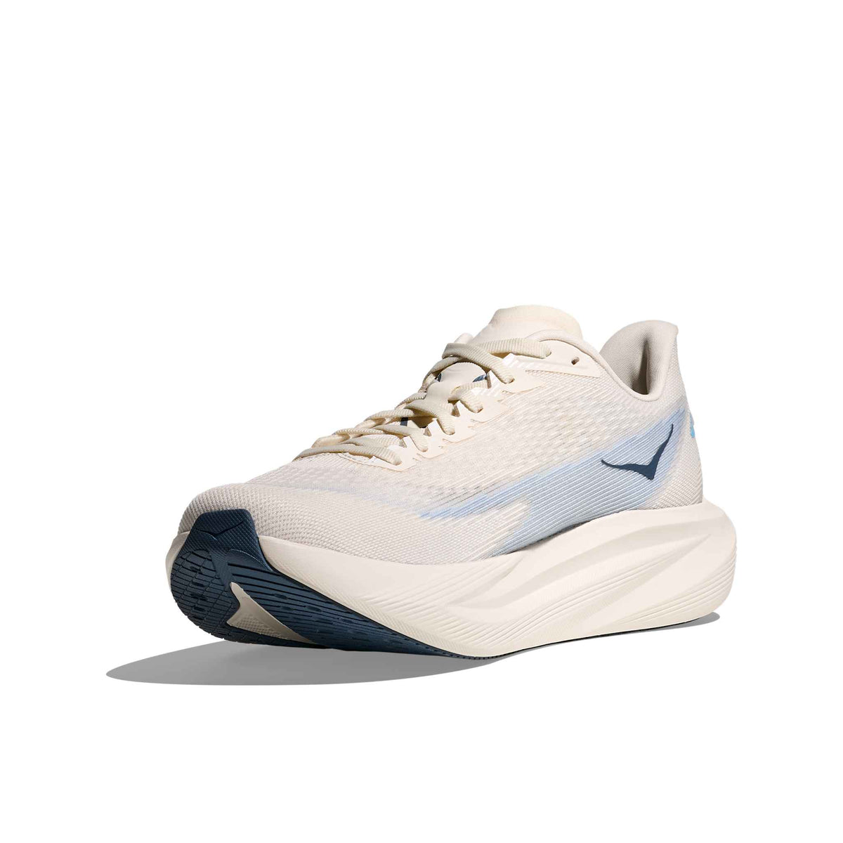 Hoka Men's Mach 7 ASRN Alabaster/SoaringBlue medial