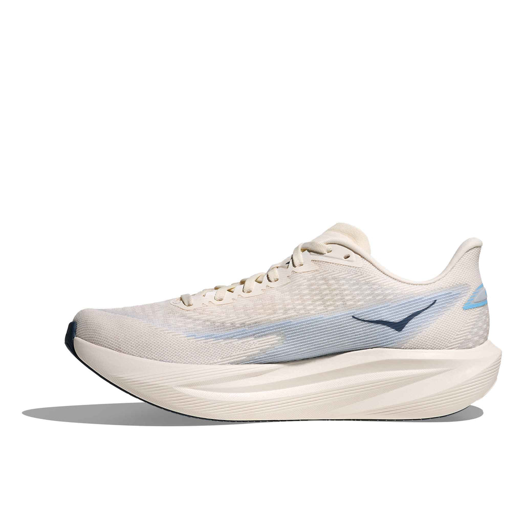 Hoka Men's Mach 7 ASRN Alabaster/SoaringBlue detail 2
