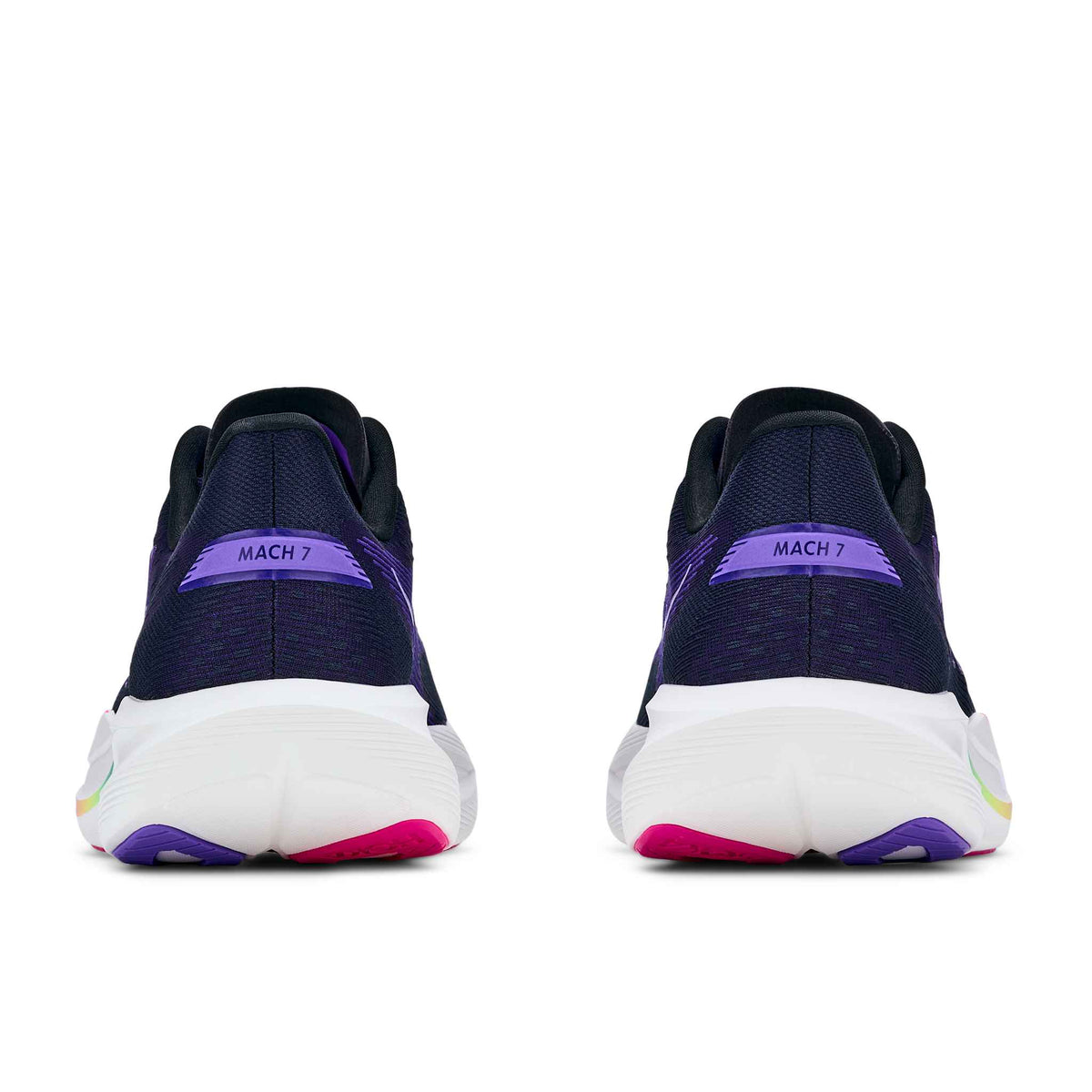Hoka Men's Mach 7 CKCS CarbonBlack/CosmicPurple top