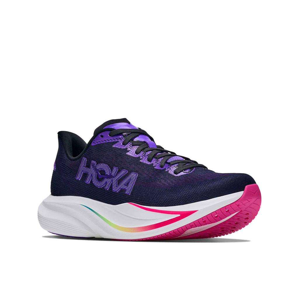 Hoka Men's Mach 7 CKCS CarbonBlack/CosmicPurple outsole