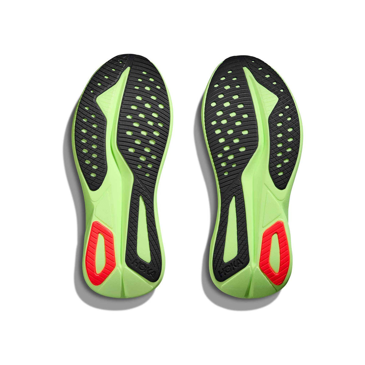 Hoka Men's Mach 7 FYZ Frost/NeonYuzu detail