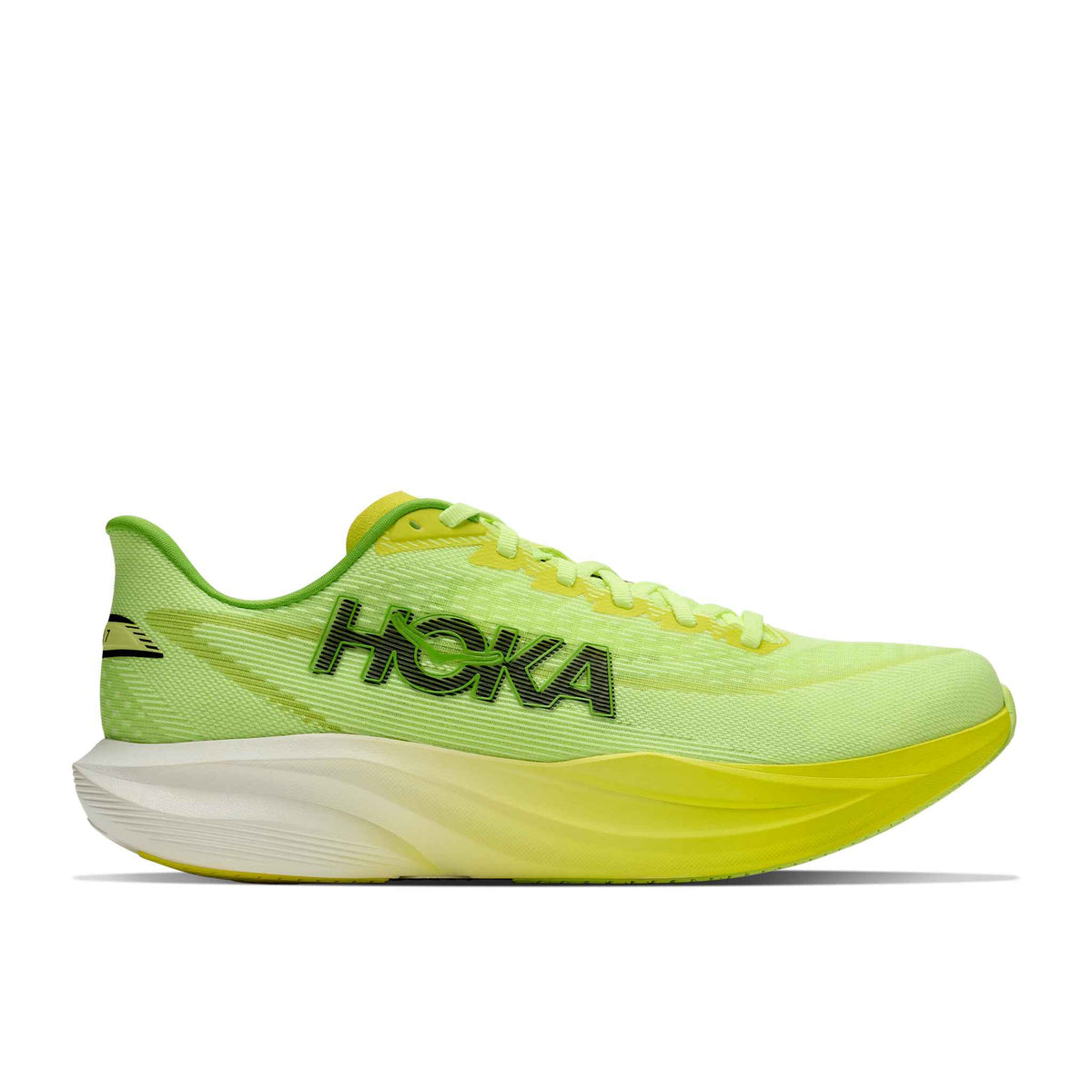 Hoka Men's Mach 7 NZH NeonYuzu/HokaCitrus lateral