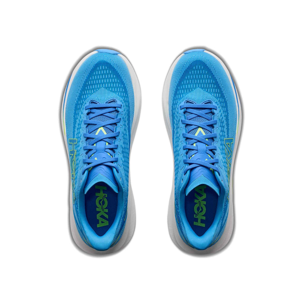 Hoka Men's Mach 7 VSF VirtualBlue/SoftCobalt pair angle