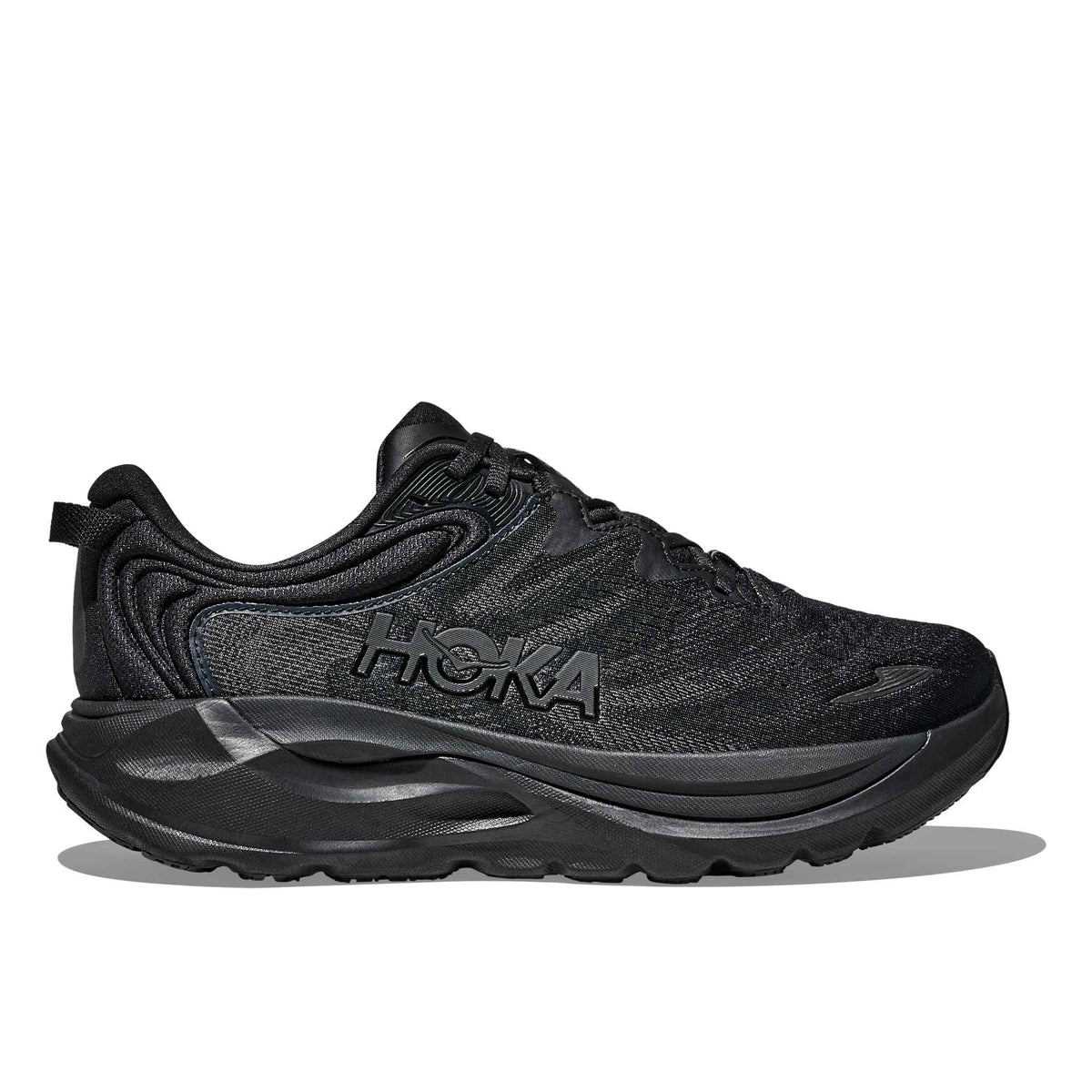 Hoka Women's Gaviota 6 BBLC Black/Black lateral