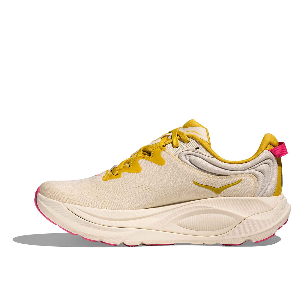 Hoka Women's Gaviota 6 BHY Birch/YellowGold detail 2