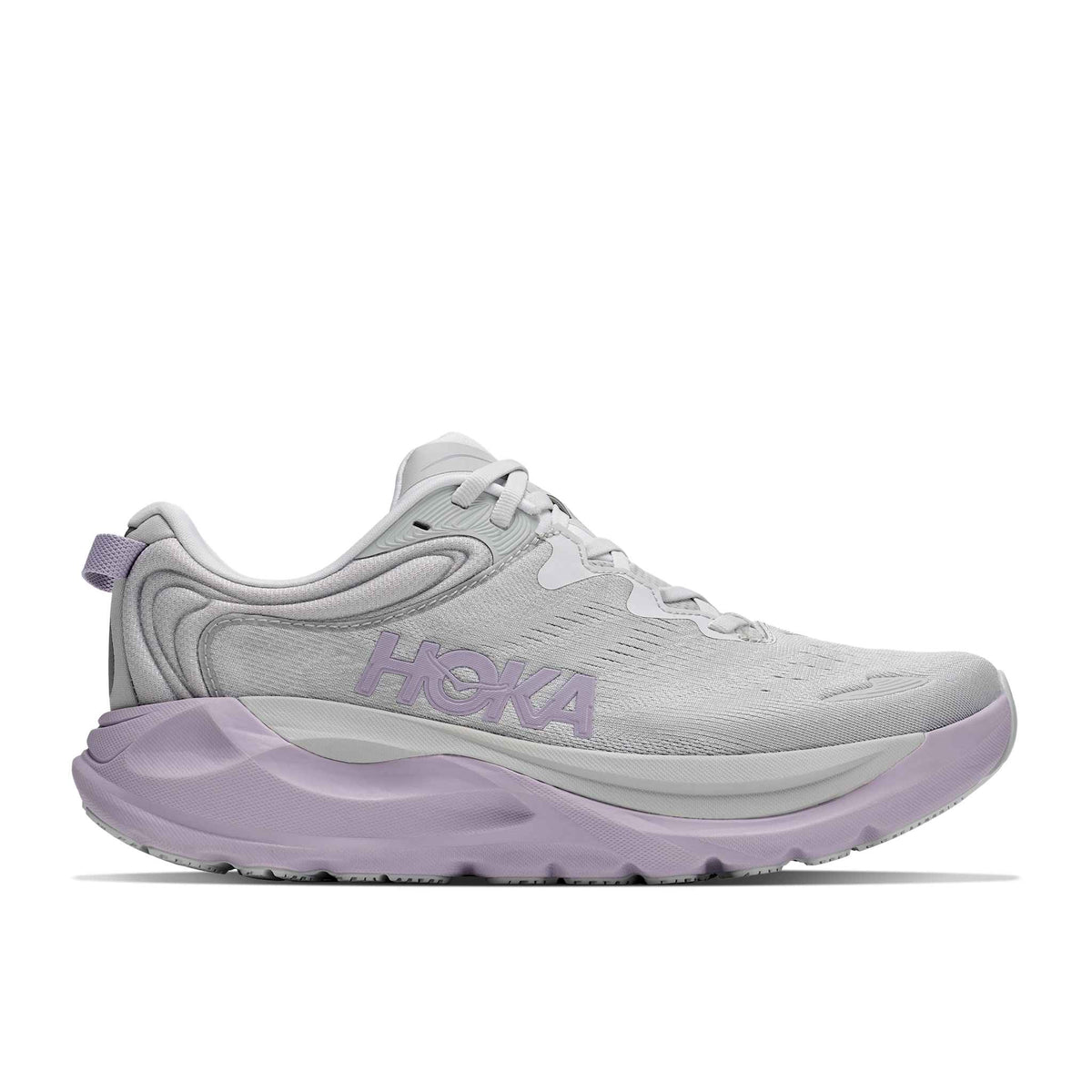 Hoka Women's Gaviota 6 SLWL Stardust/MellowLilac lateral