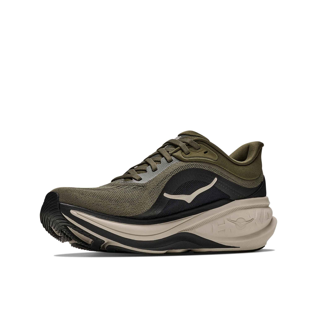 Hoka Men's Clifton Pro AVRV AntiqueOlive/RiverRockGrey medial