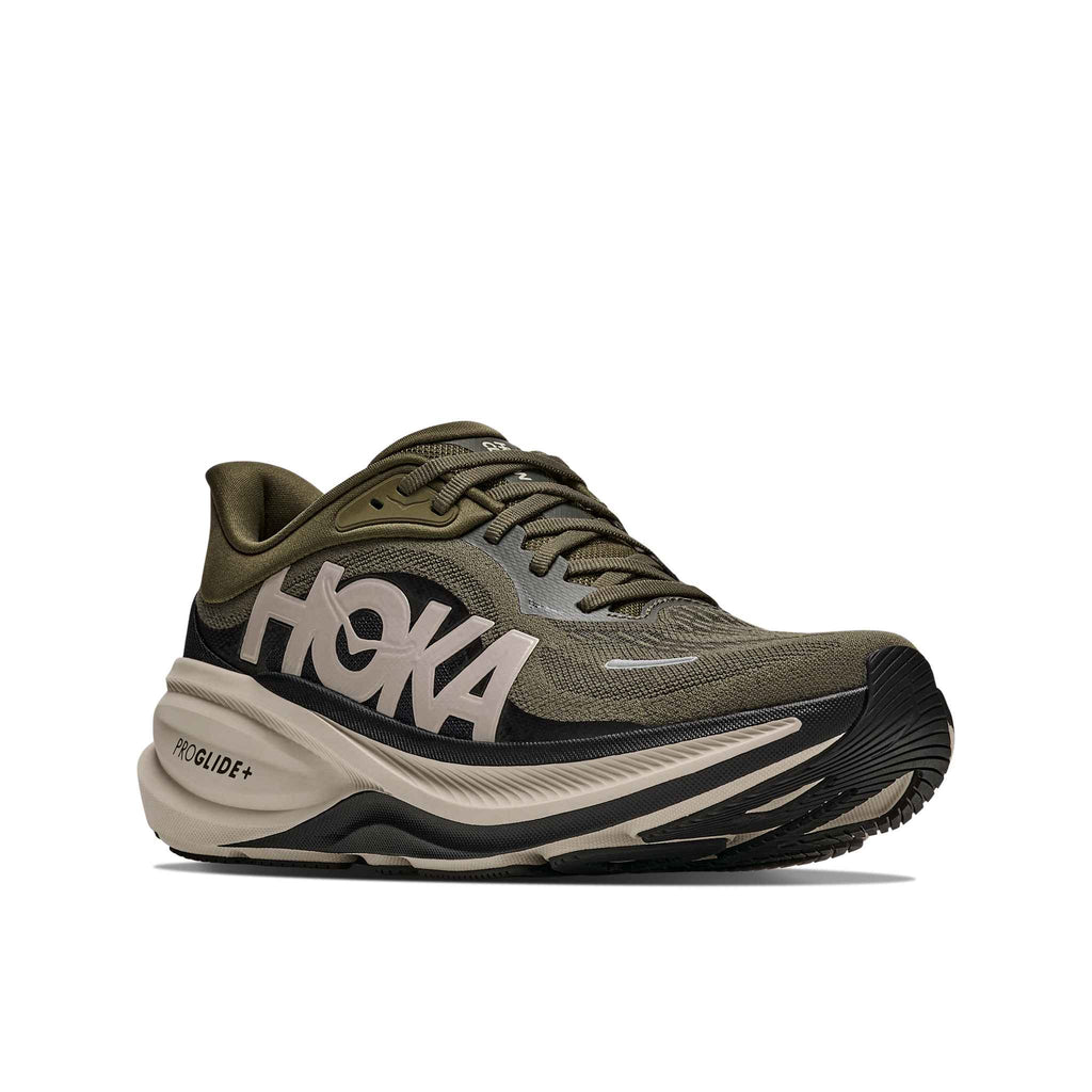 Hoka Men's Clifton Pro AVRV AntiqueOlive/RiverRockGrey outsole