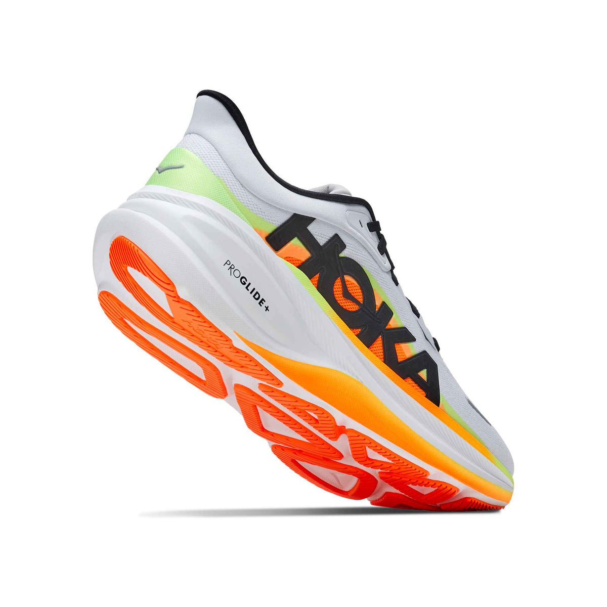 Hoka Men's Clifton Pro CMCGR CosmicGrey/Black heel