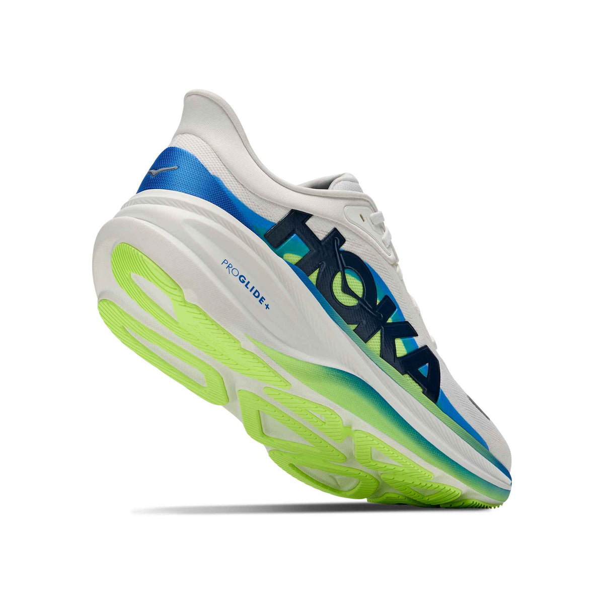 Hoka Men's Clifton Pro FSTV Frost/VirtualBlue heel