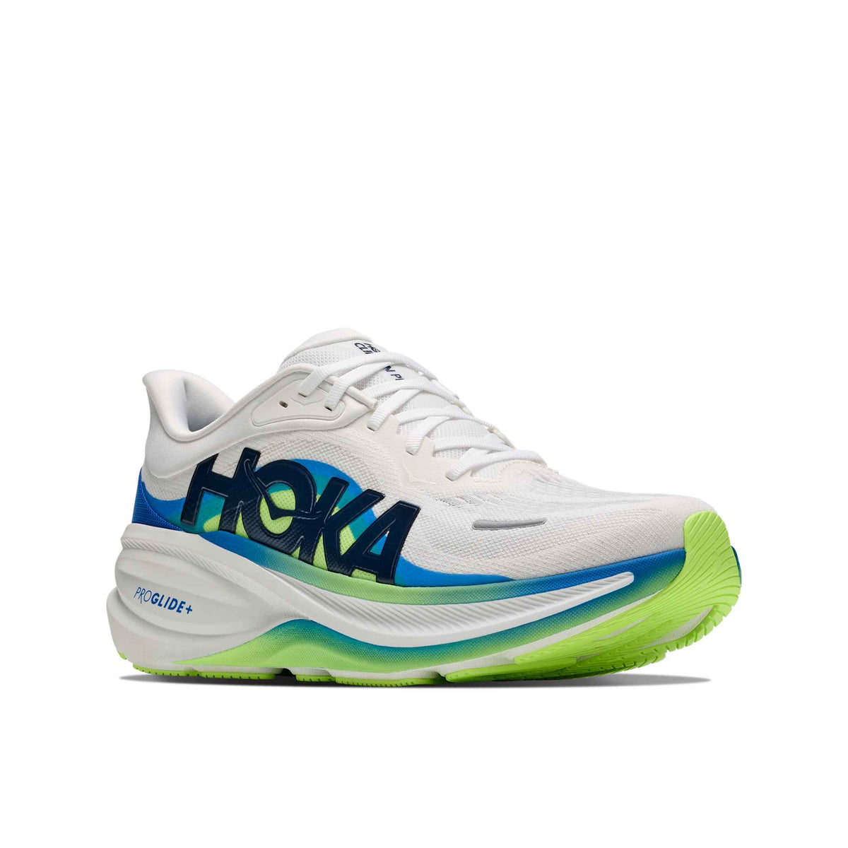 Hoka Men's Clifton Pro FSTV Frost/VirtualBlue outsole