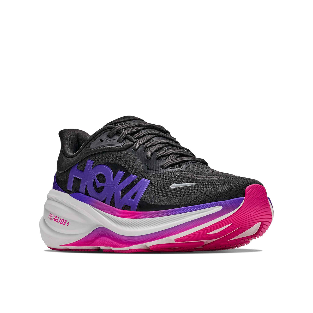 Hoka Women's Clifton Pro CKCS CarbonBlack/CosmicPurple outsole
