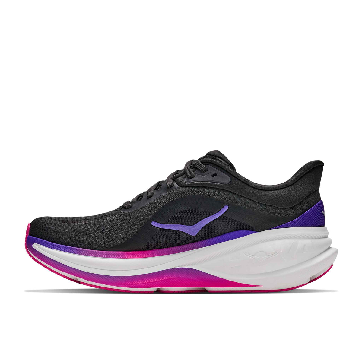 Hoka Women's Clifton Pro CKCS CarbonBlack/CosmicPurple detail 2