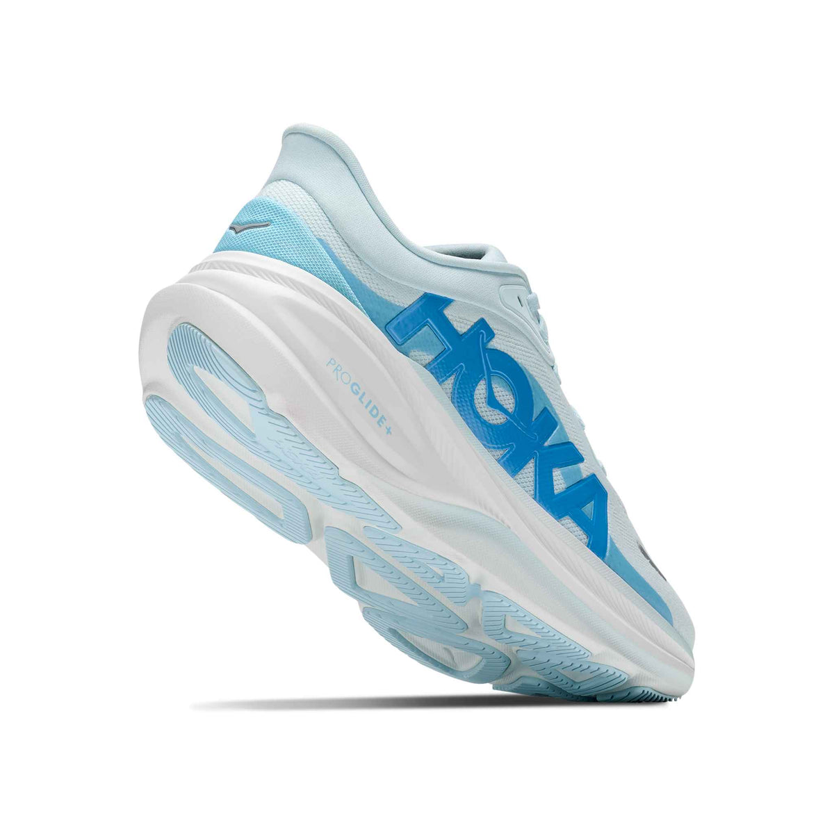 Hoka Women's Clifton Pro GMR GlimmeringBlue/SoaringBlue heel