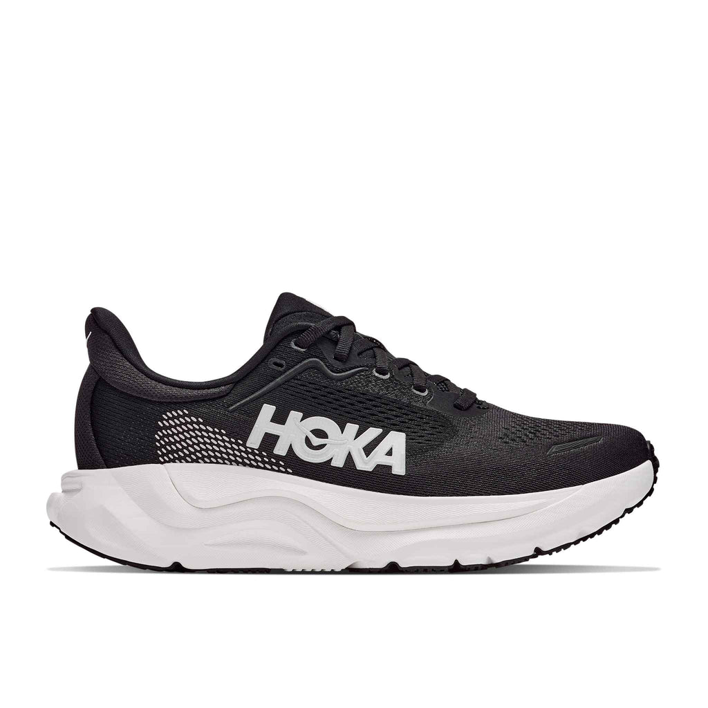 Hoka Men's Arahi 9 BWHT Black/White lateral