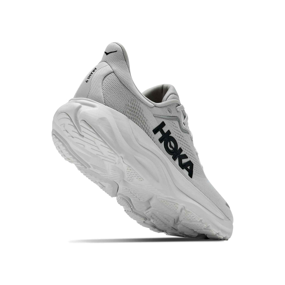 Hoka Men's Arahi 9 CRDS CosmicGrey/Stardust heel