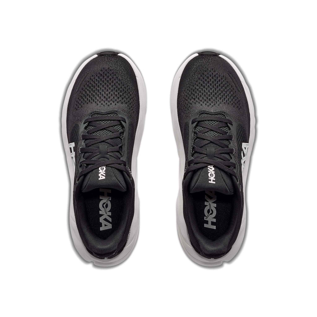 Hoka Women's Arahi 9 BWHT Black/White pair angle