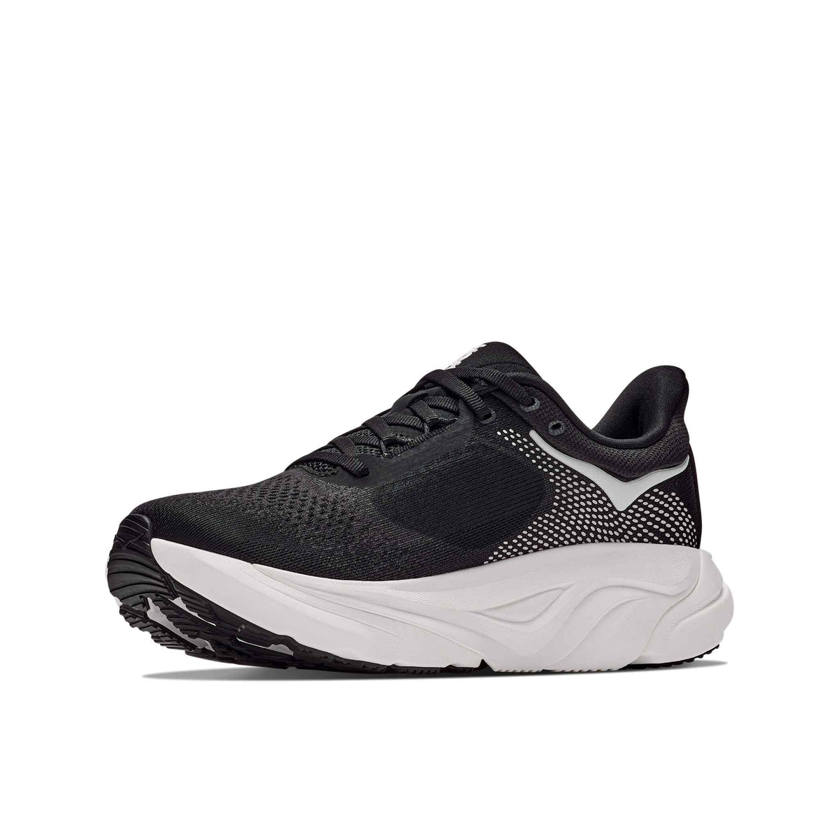 Hoka Women's Arahi 9 BWHT Black/White medial