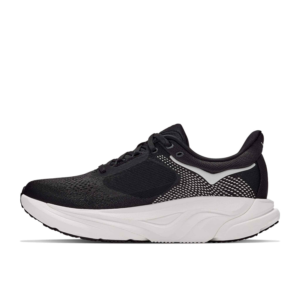 Hoka Women's Arahi 9 BWHT Black/White detail 2