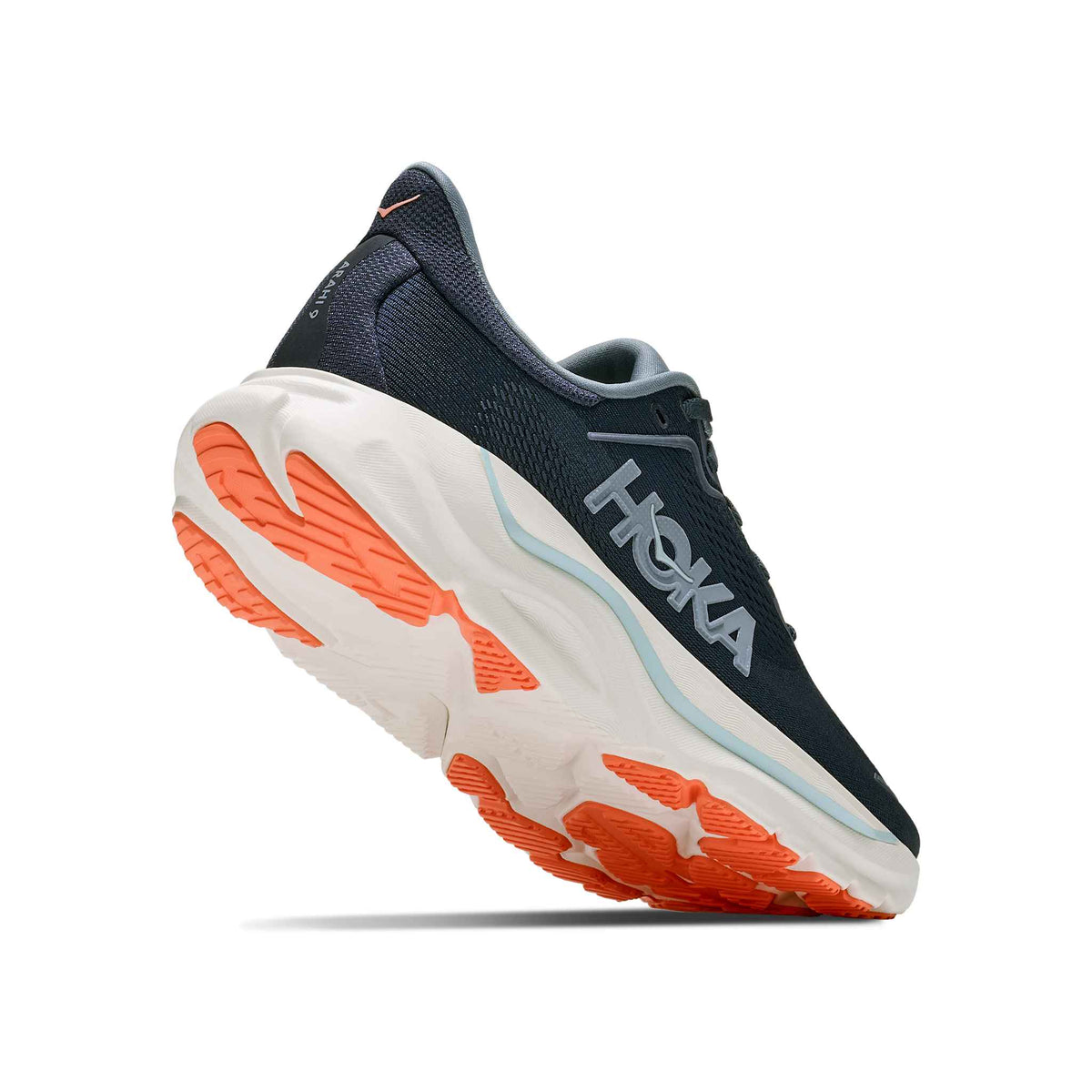 Hoka Women's Arahi 9 VFD VarsityNavy/FadedNavy heel