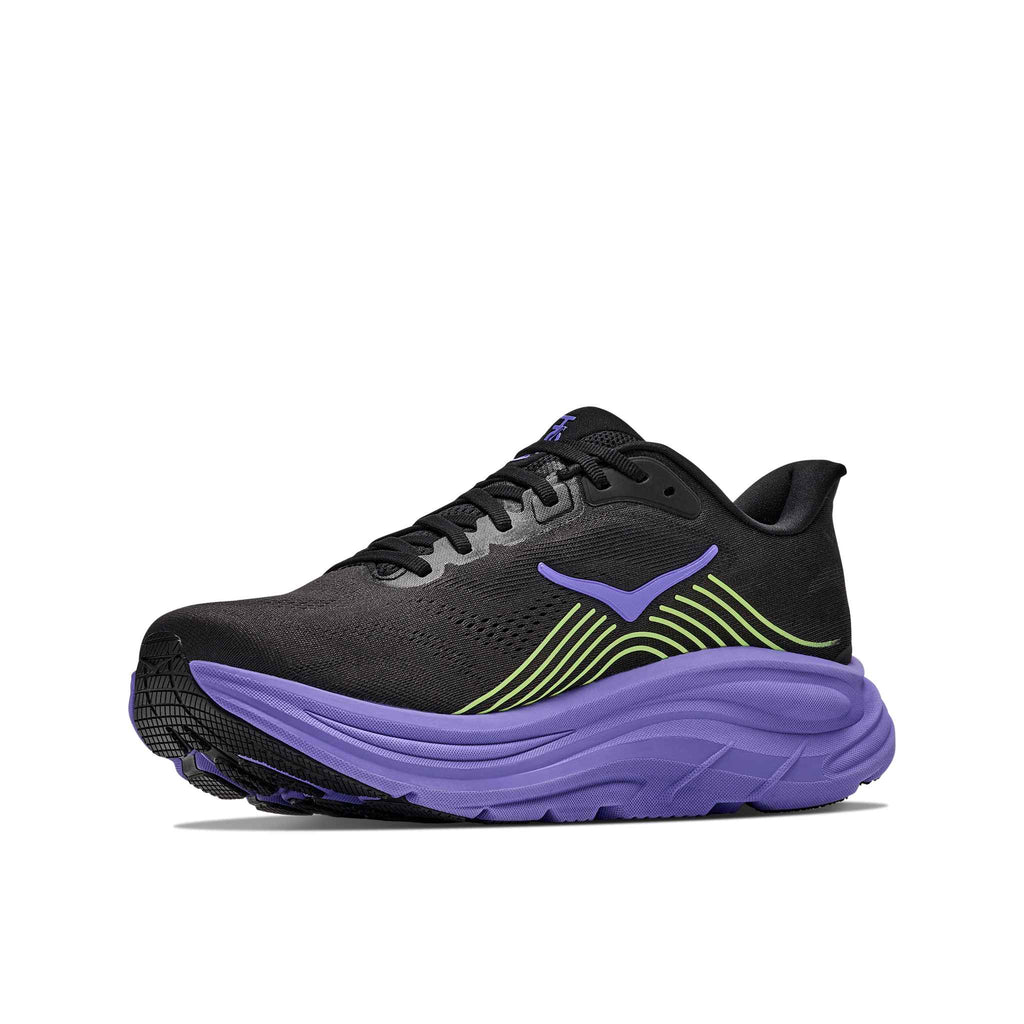 Hoka Men's Clifton 11 BNNY Black/NeonYuzu medial