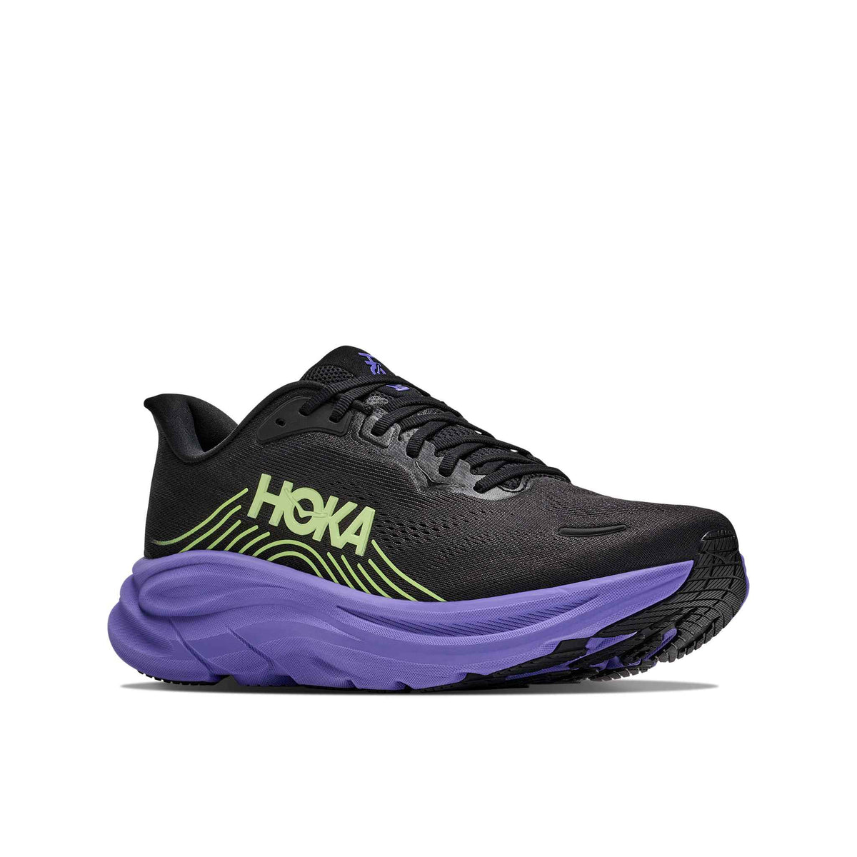 Hoka Men's Clifton 11 BNNY Black/NeonYuzu outsole