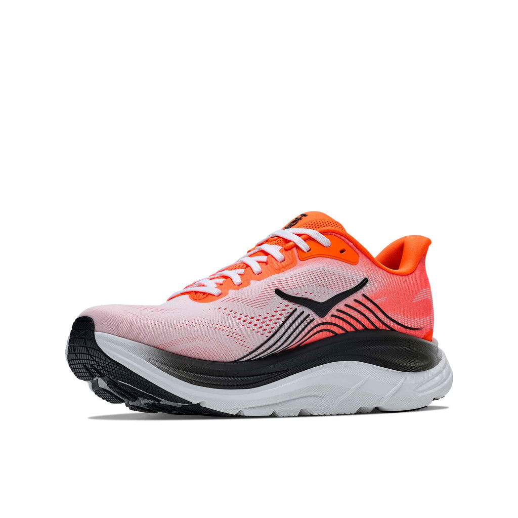 Hoka Men's Clifton 11 NNTN NeonTangerine/Frost medial
