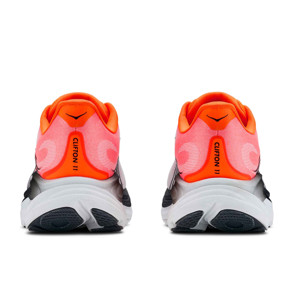 Hoka Men's Clifton 11 NNTN NeonTangerine/Frost top