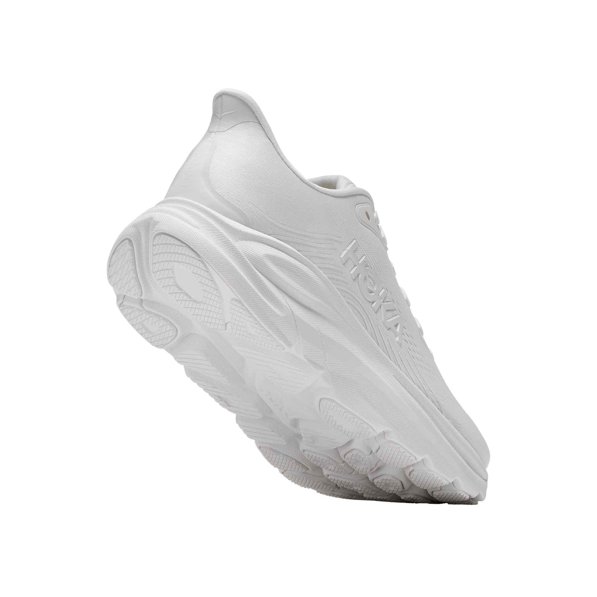 Hoka Men's Clifton 11 WWH White/White heel