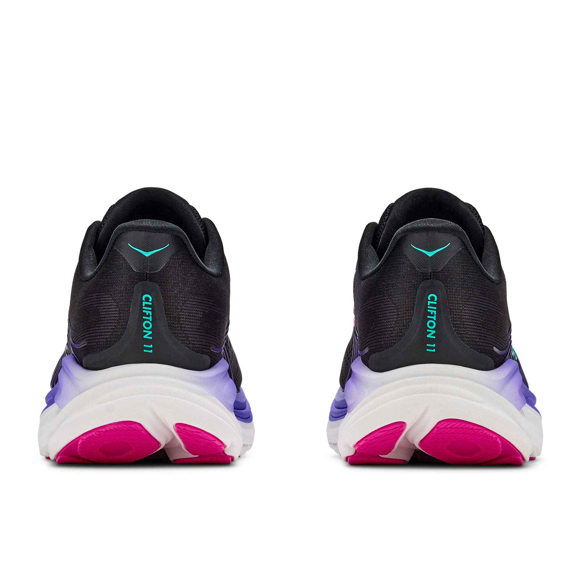 Hoka Women's Clifton 11 BNNN Black/NeonNebula top