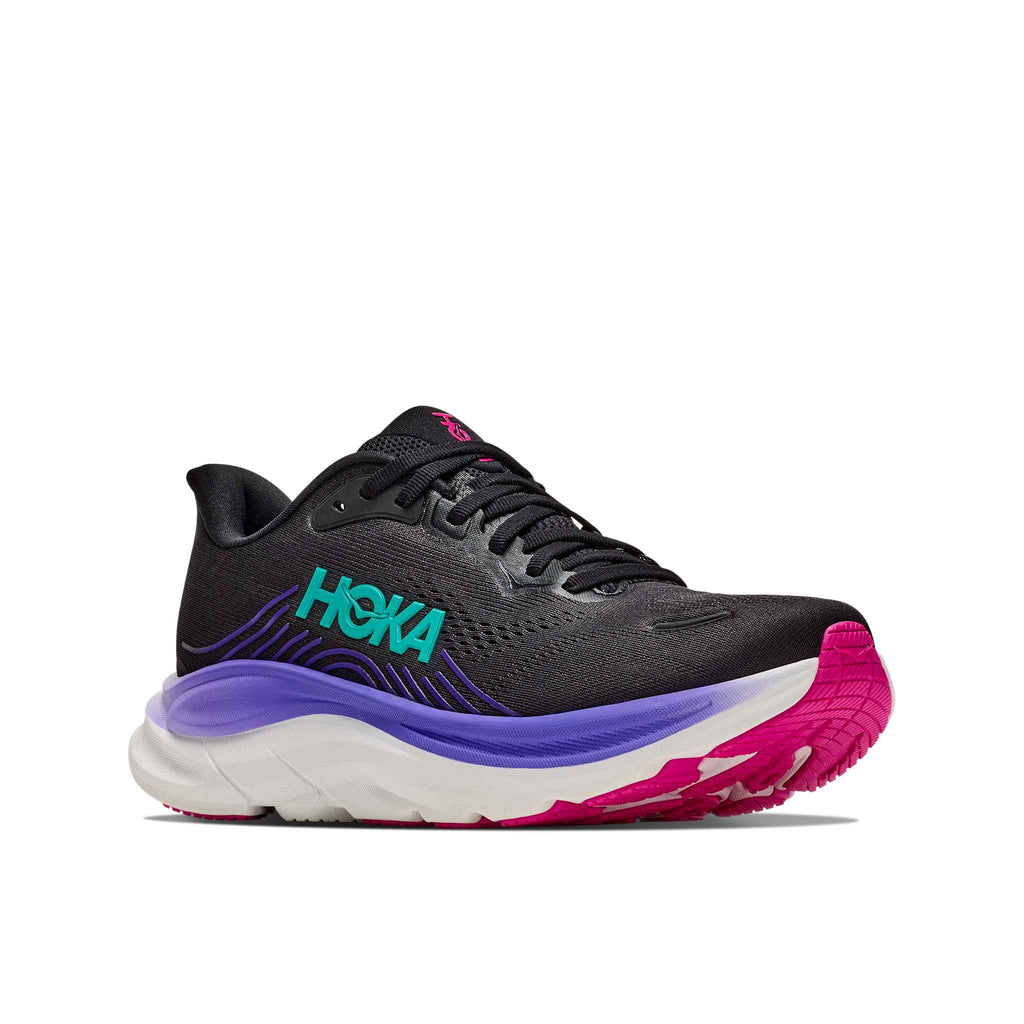 Hoka Women's Clifton 11 BNNN Black/NeonNebula outsole