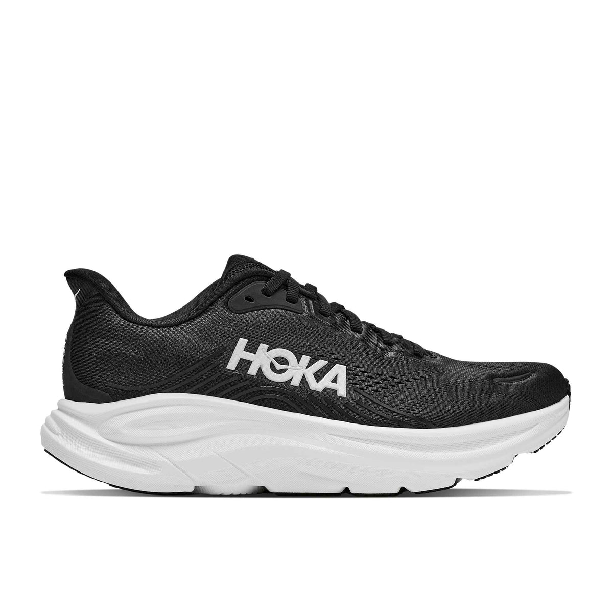 Hoka Women's Clifton 11 BWHT Black/White lateral