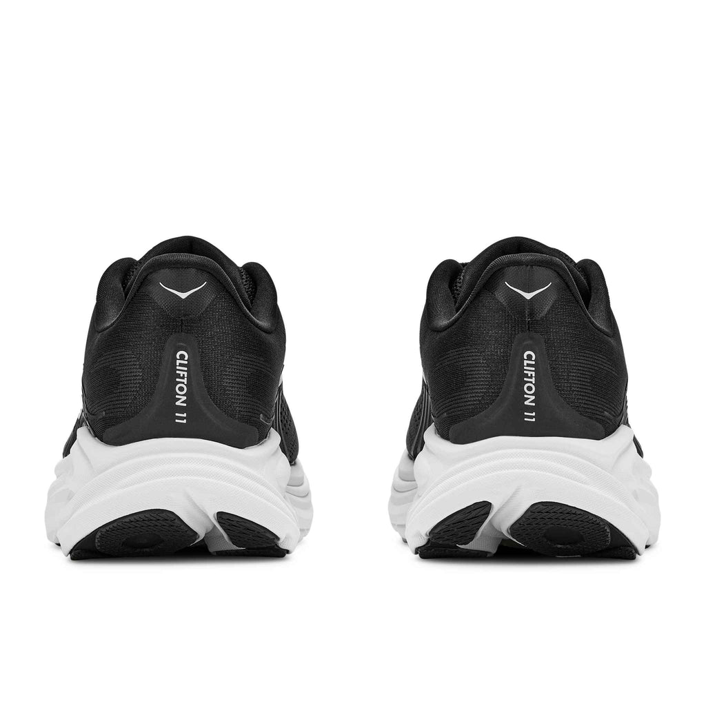 Hoka Women's Clifton 11 BWHT Black/White top