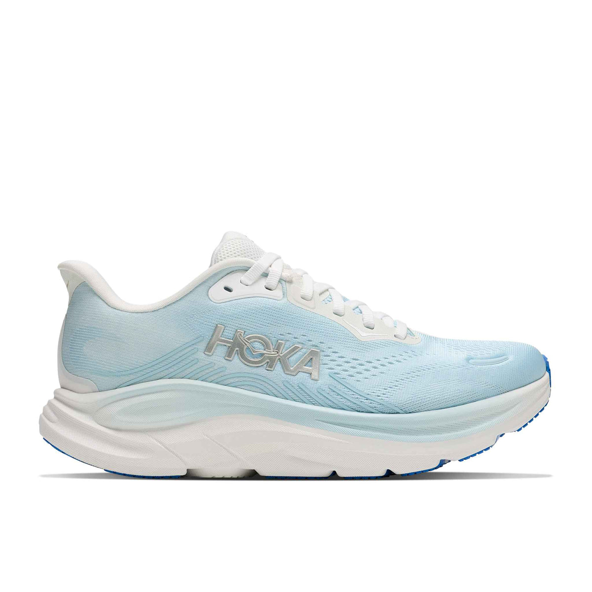Hoka Women's Clifton 11 FMM Frost/GlimmeringBlue lateral