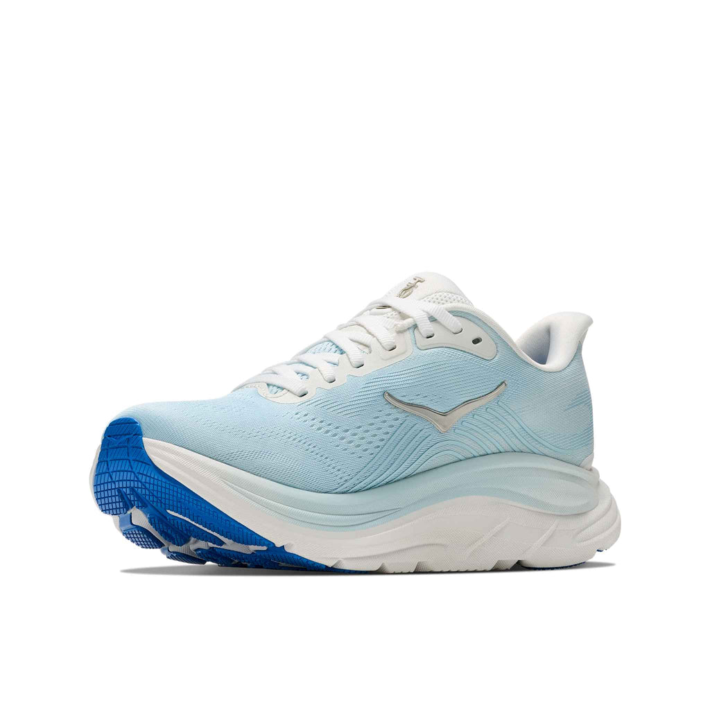 Hoka Women's Clifton 11 FMM Frost/GlimmeringBlue medial