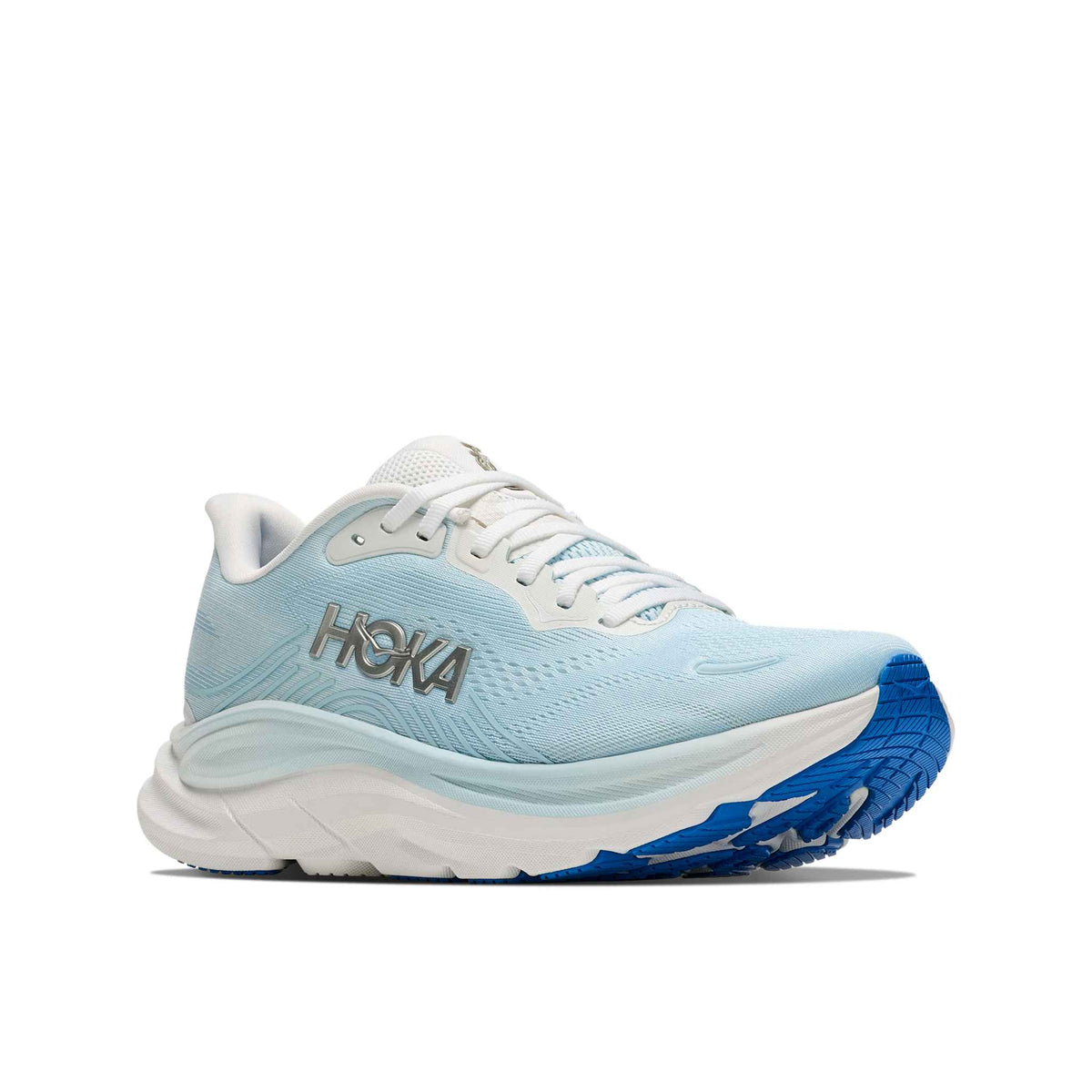 Hoka Women's Clifton 11 FMM Frost/GlimmeringBlue outsole