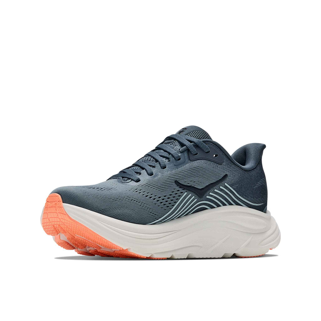 Hoka Women's Clifton 11 FYGL FadedNavy/GlimmeringBlue medial