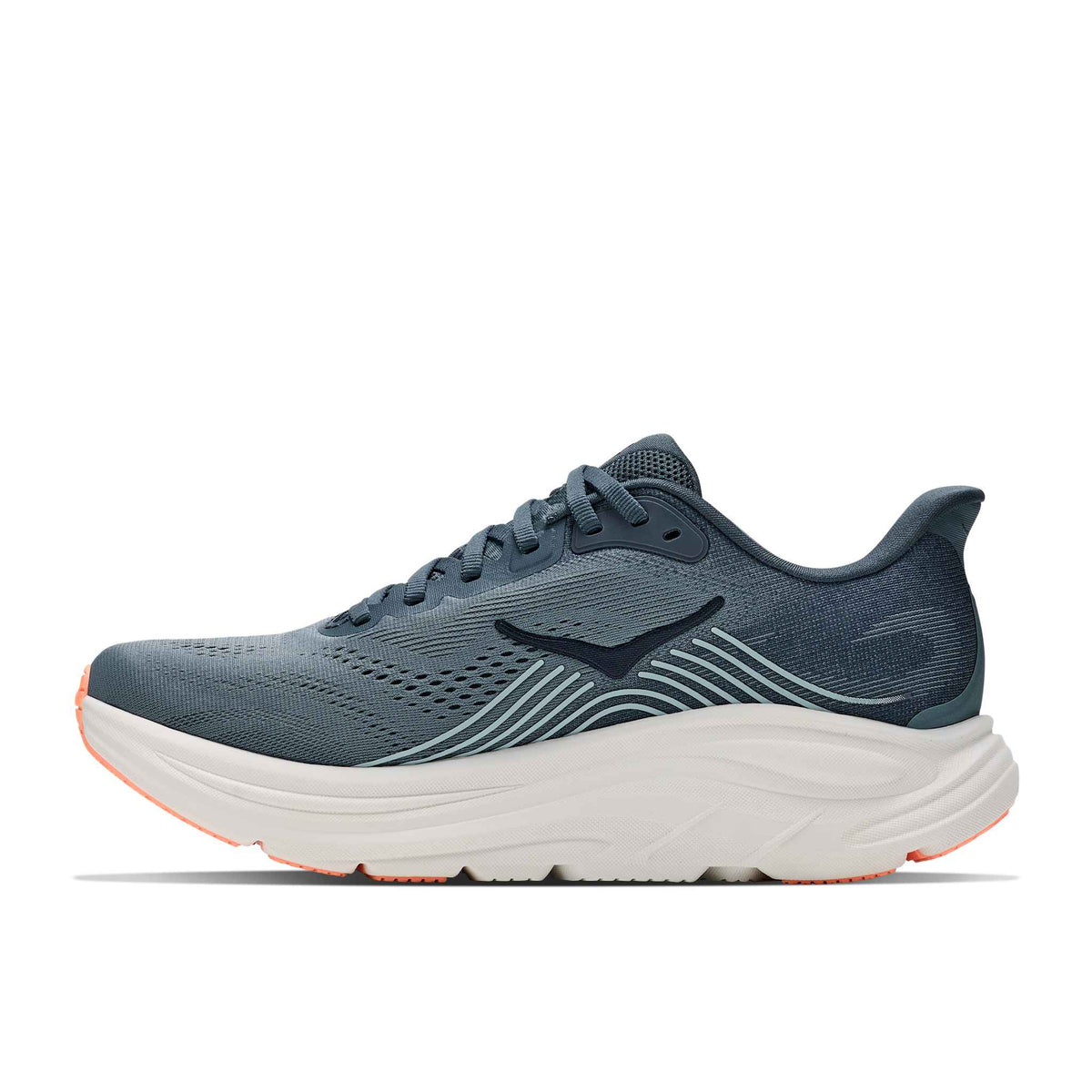 Hoka Women's Clifton 11 FYGL FadedNavy/GlimmeringBlue detail 2