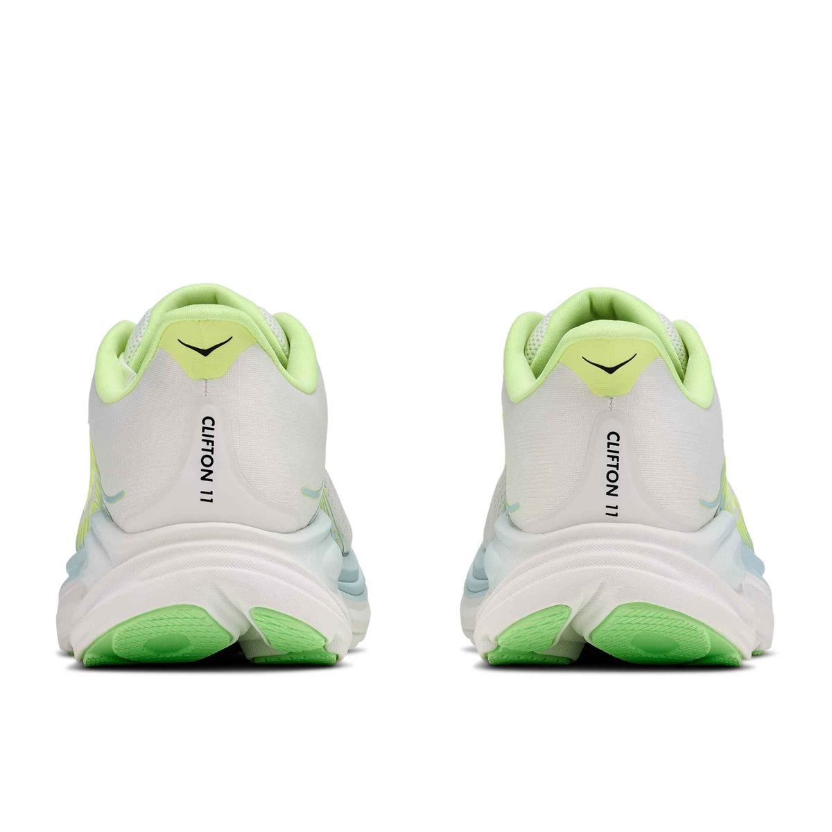 Hoka Women's Clifton 11 FYZ Frost/NeonYuzu top