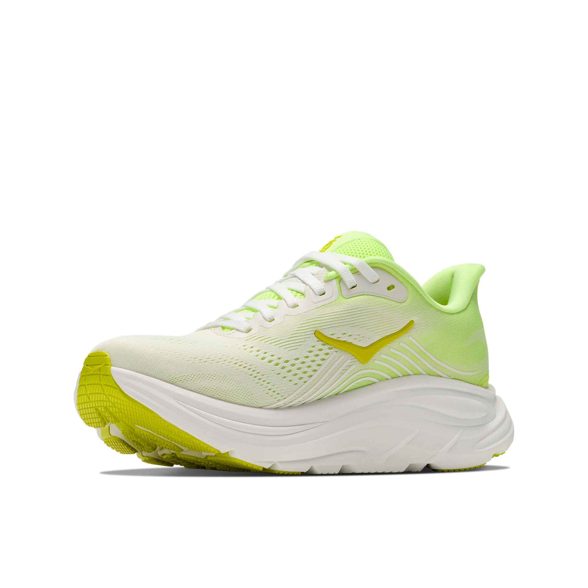 Hoka Women's Clifton 11 NZF NeonYuzu/Frost medial