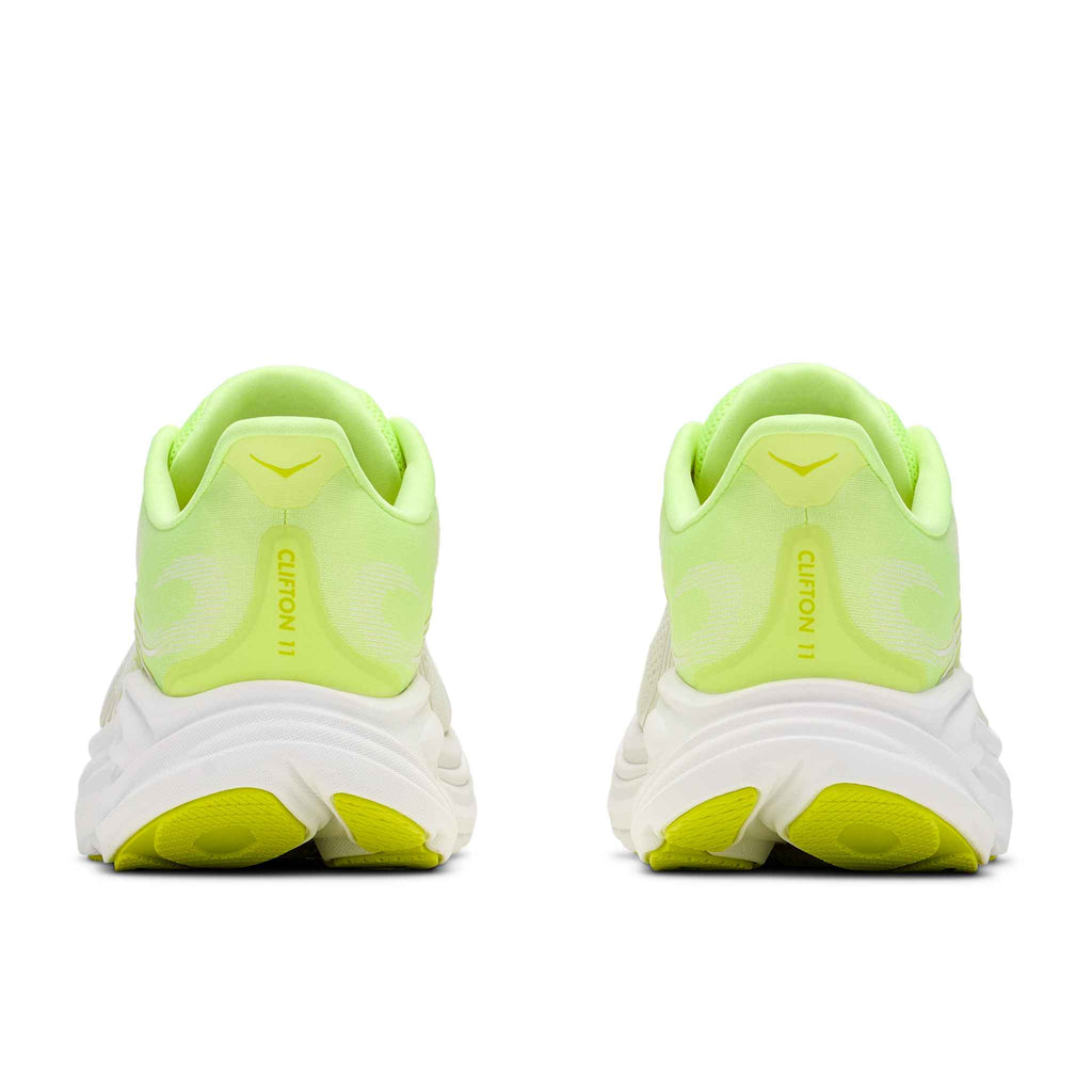 Hoka Women's Clifton 11 NZF NeonYuzu/Frost top