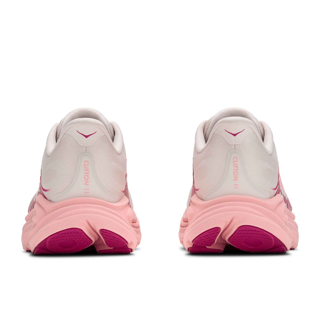 Hoka Women's Clifton 11 RWY RoseCream/DewyPink top
