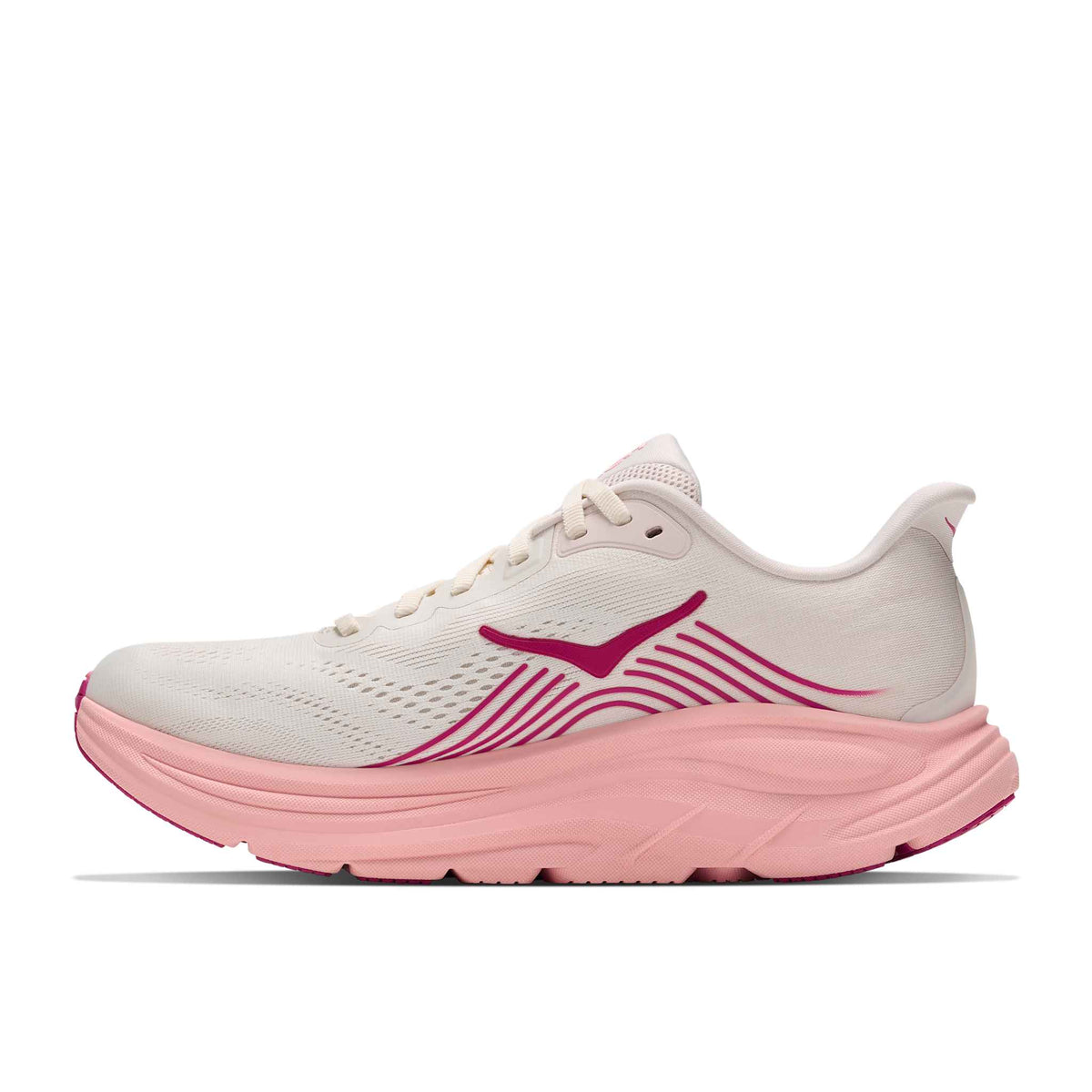 Hoka Women's Clifton 11 RWY RoseCream/DewyPink detail 2