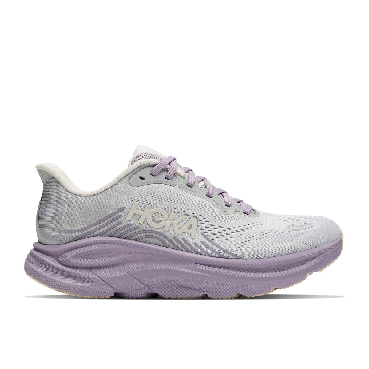Hoka Women's Clifton 11 SLWL Stardust/MellowLilac lateral