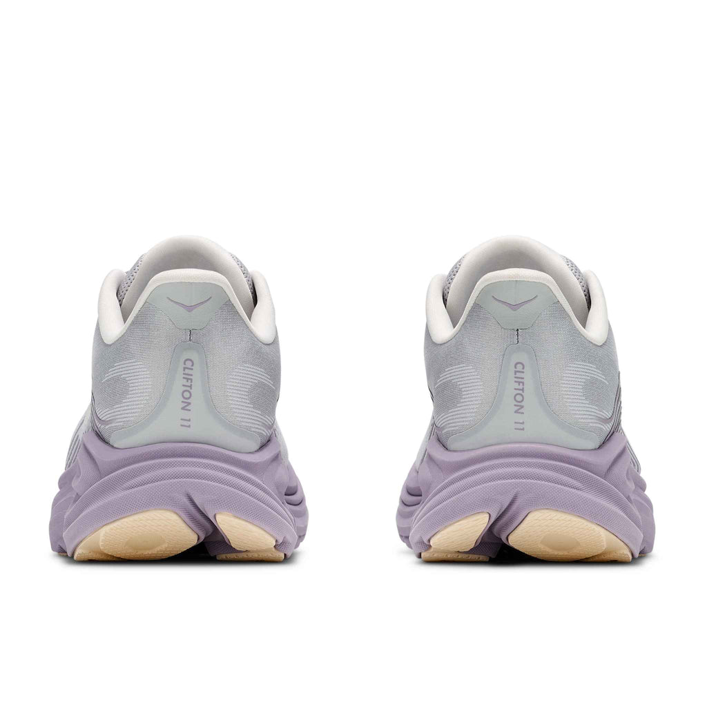 Hoka Women's Clifton 11 SLWL Stardust/MellowLilac top