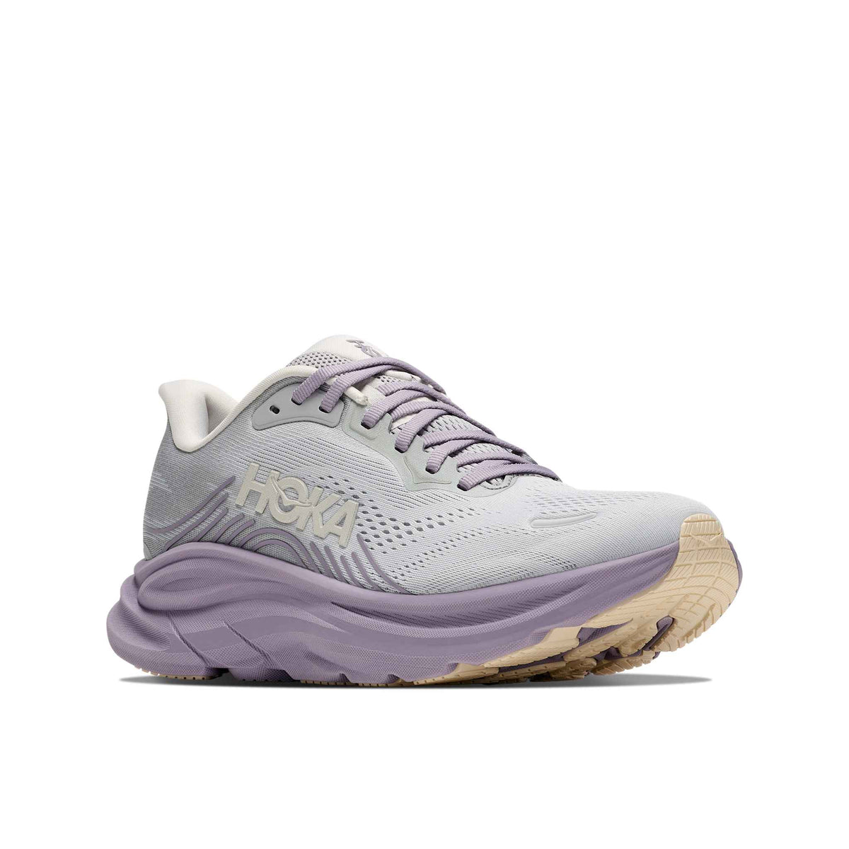 Hoka Women's Clifton 11 SLWL Stardust/MellowLilac outsole