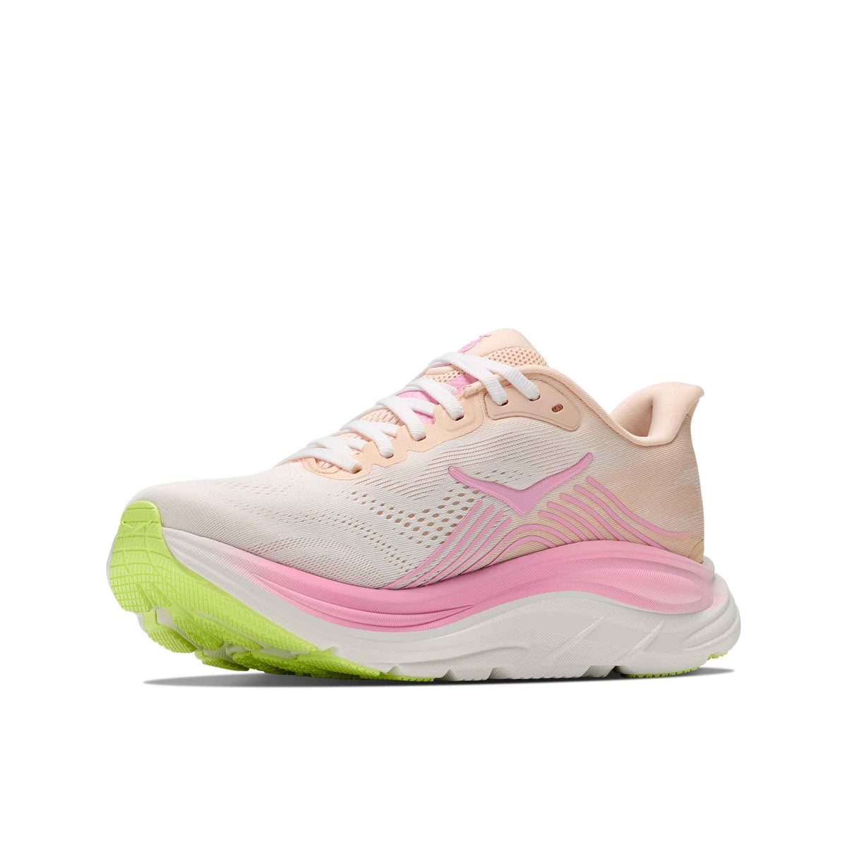 Hoka Women's Clifton 11 TWW TangerineGlow/White medial