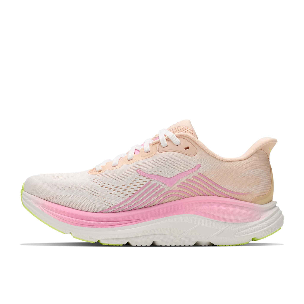 Hoka Women's Clifton 11 TWW TangerineGlow/White detail 2
