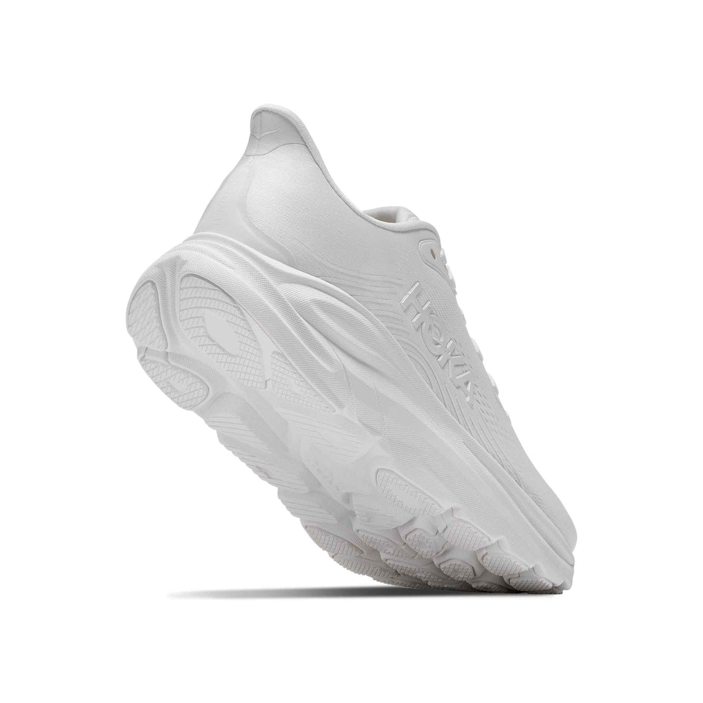 Hoka Women's Clifton 11 WWH White/White heel