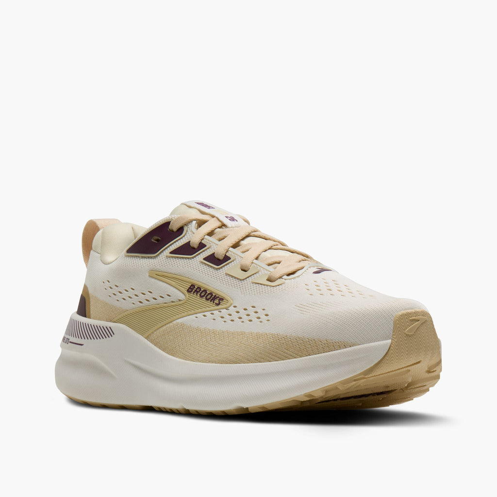 Brooks Women's Ariel GTS 26 288 Coconut/Sand/PotentPurple pair angle